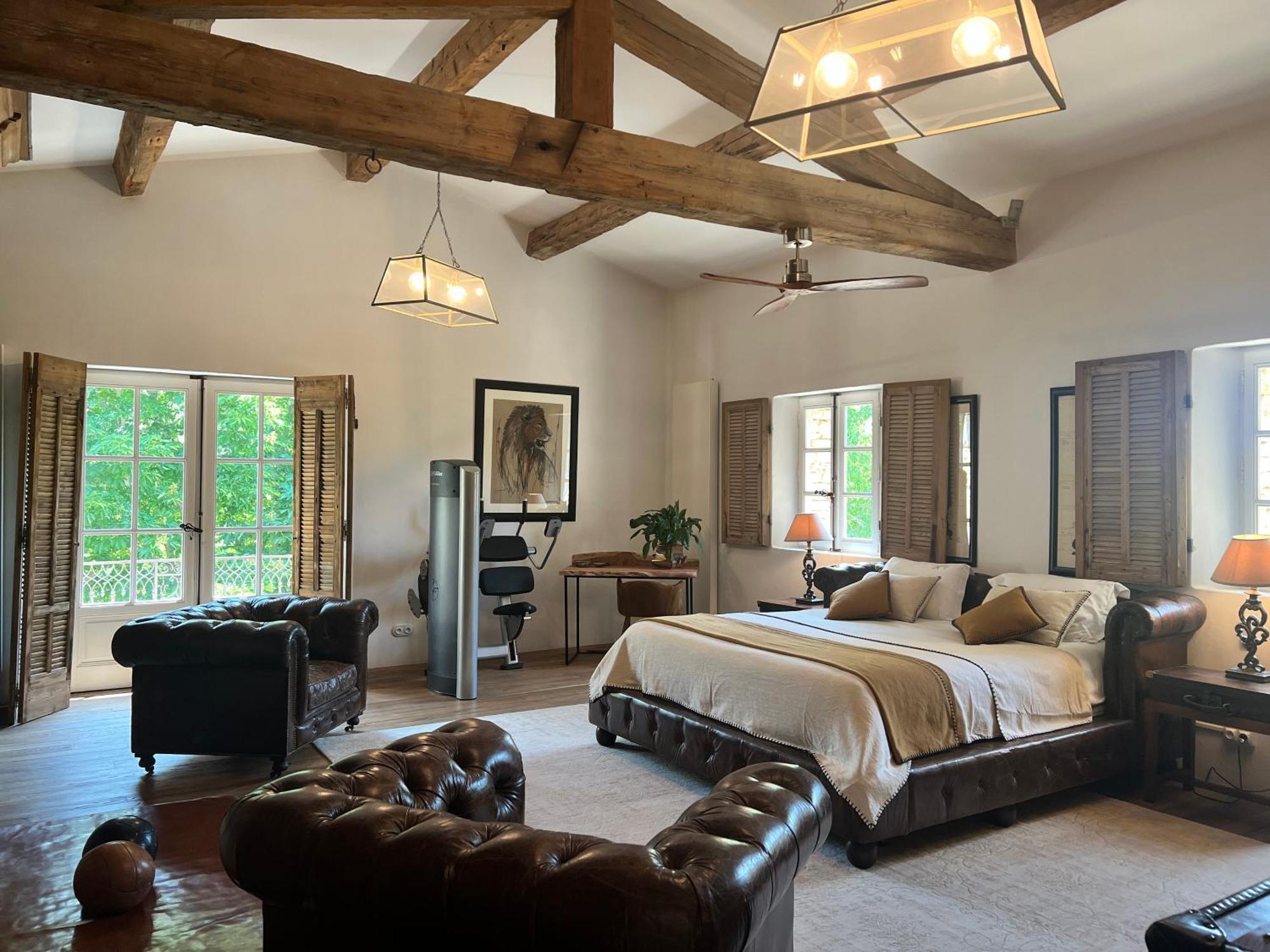 Villa Hautvallon - Peaceful Escape In Provence Gordes Rum bild