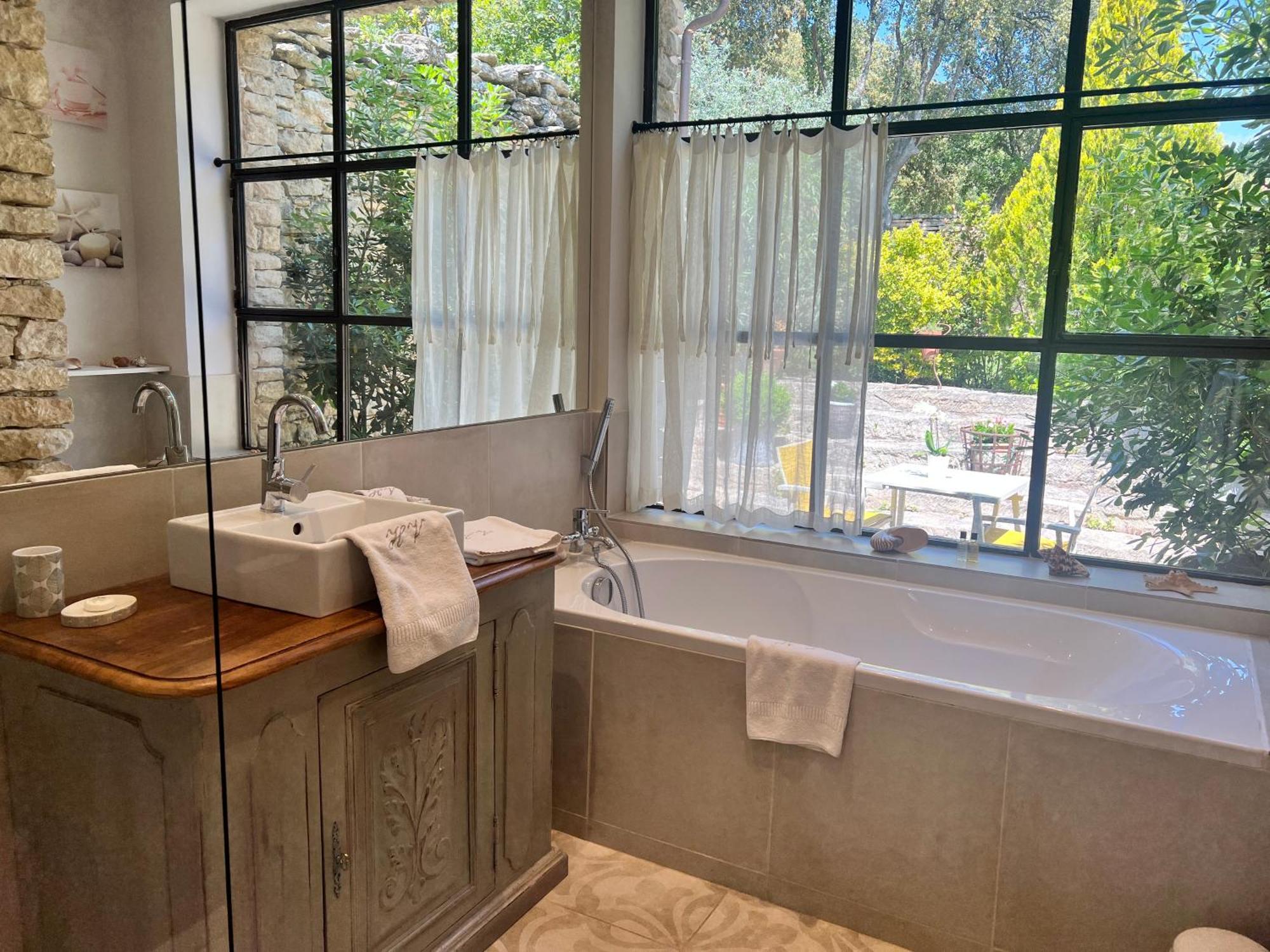 Villa Hautvallon - Peaceful Escape In Provence Gordes Rum bild
